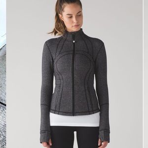 Lululemon Define Jacket Heathered Herringbone EUC